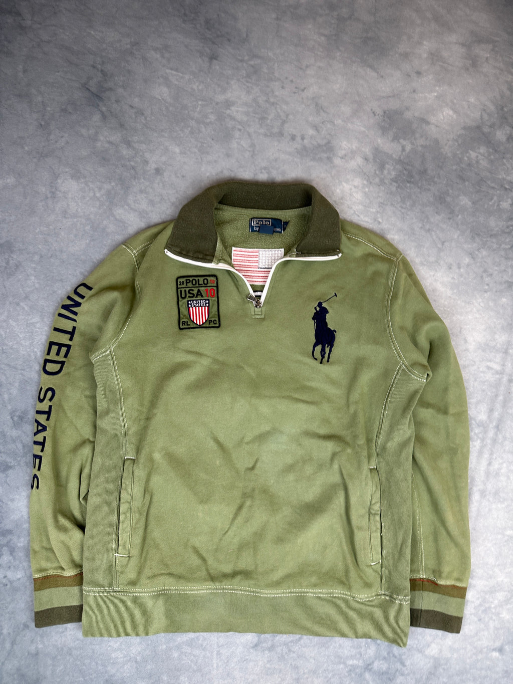 Vintage Ralph Lauren Half-Zip USA | L