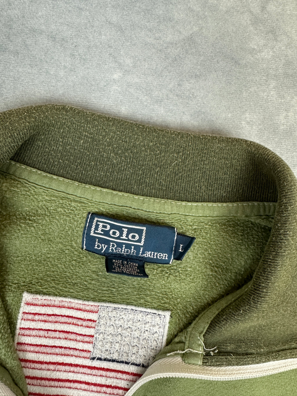 Vintage Ralph Lauren Half-Zip USA | L