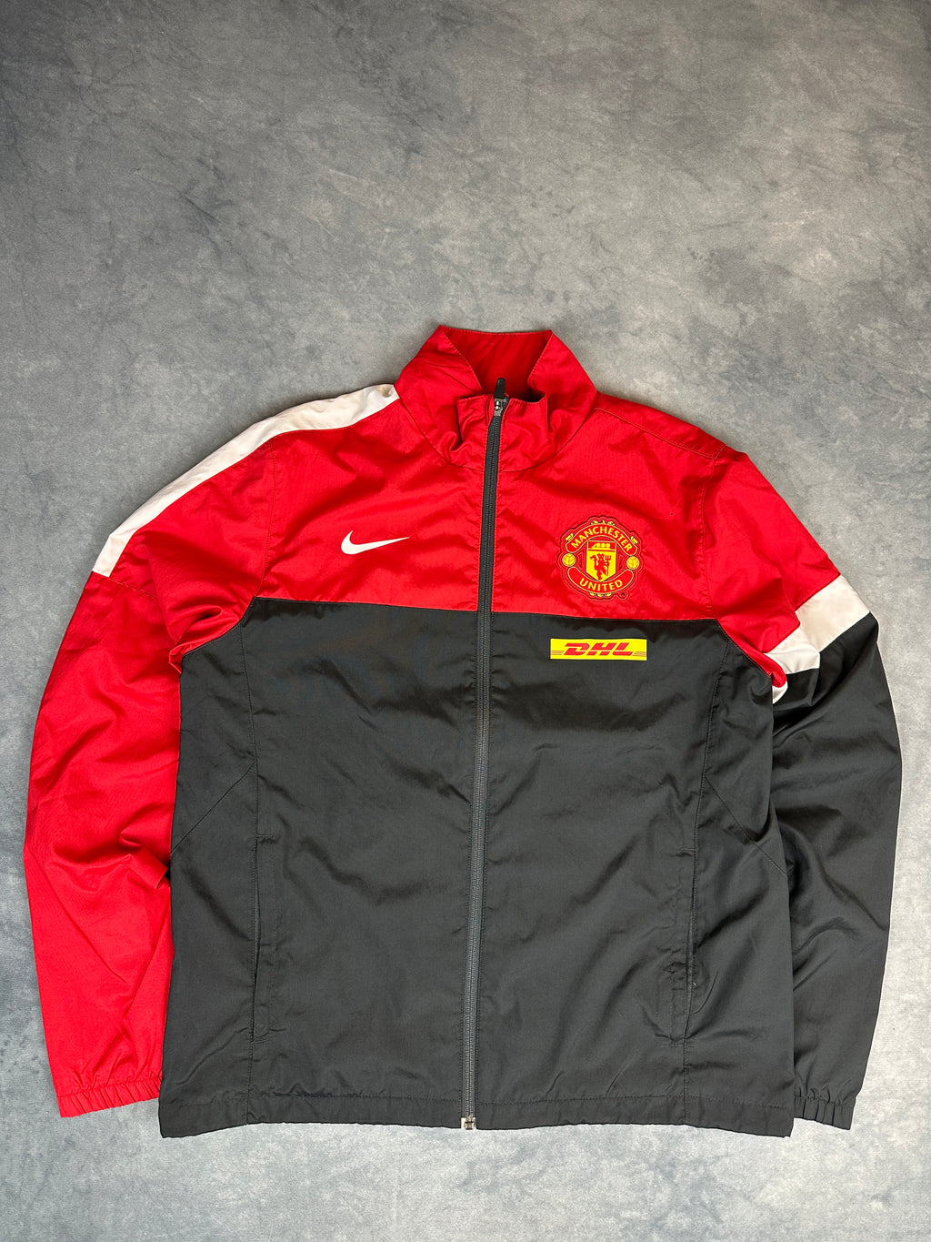 Vintage Nike DHl Manchester United Trainingsjacke | M