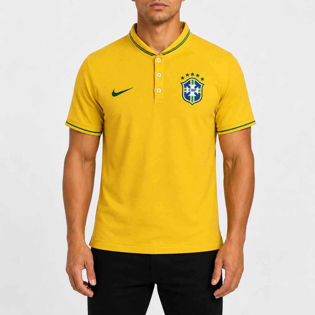 Nike Vintage Brasilien Polo | M