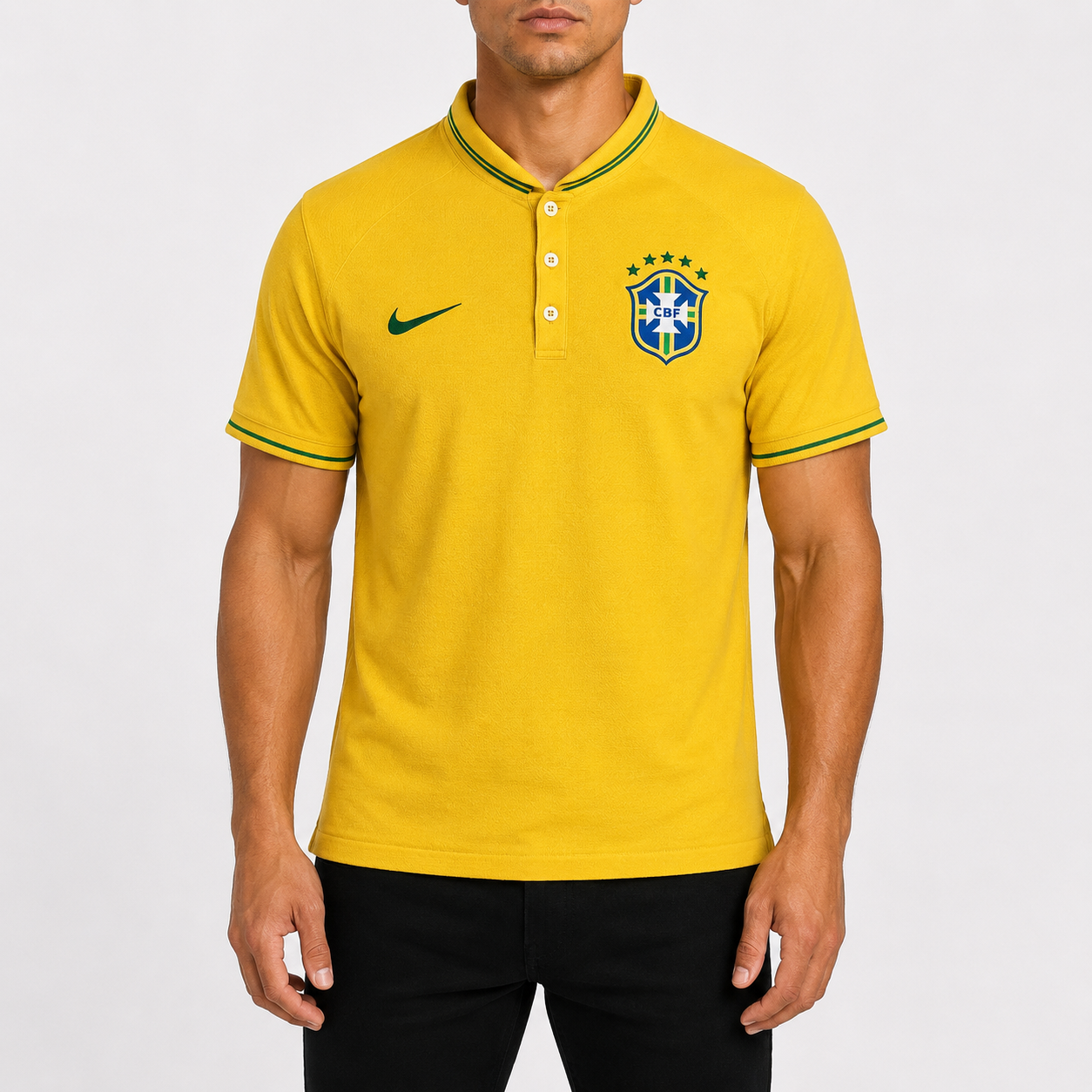 Nike Vintage Brasilien Polo | M