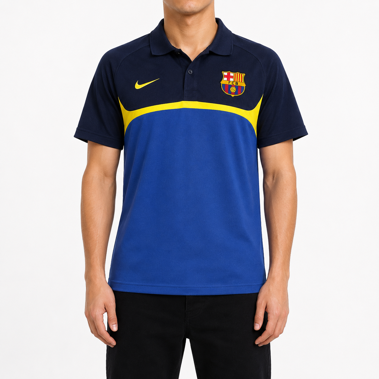 Nike Vintage Barcelona Polo | M