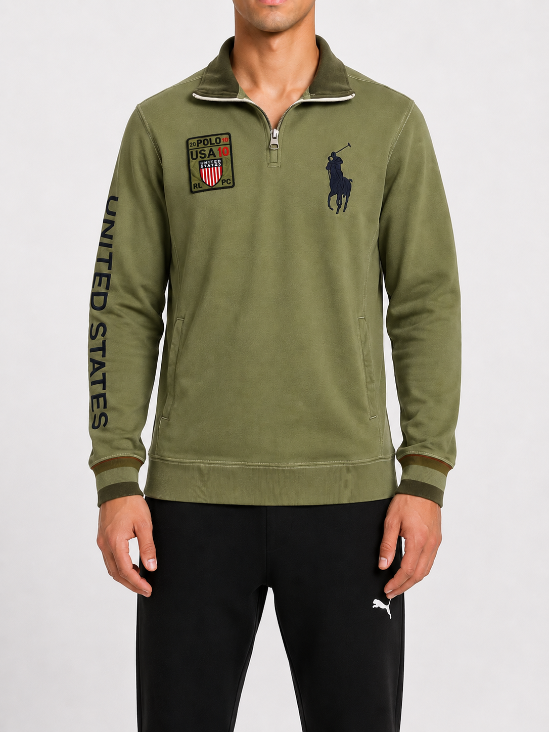Vintage Ralph Lauren Half-Zip USA | L