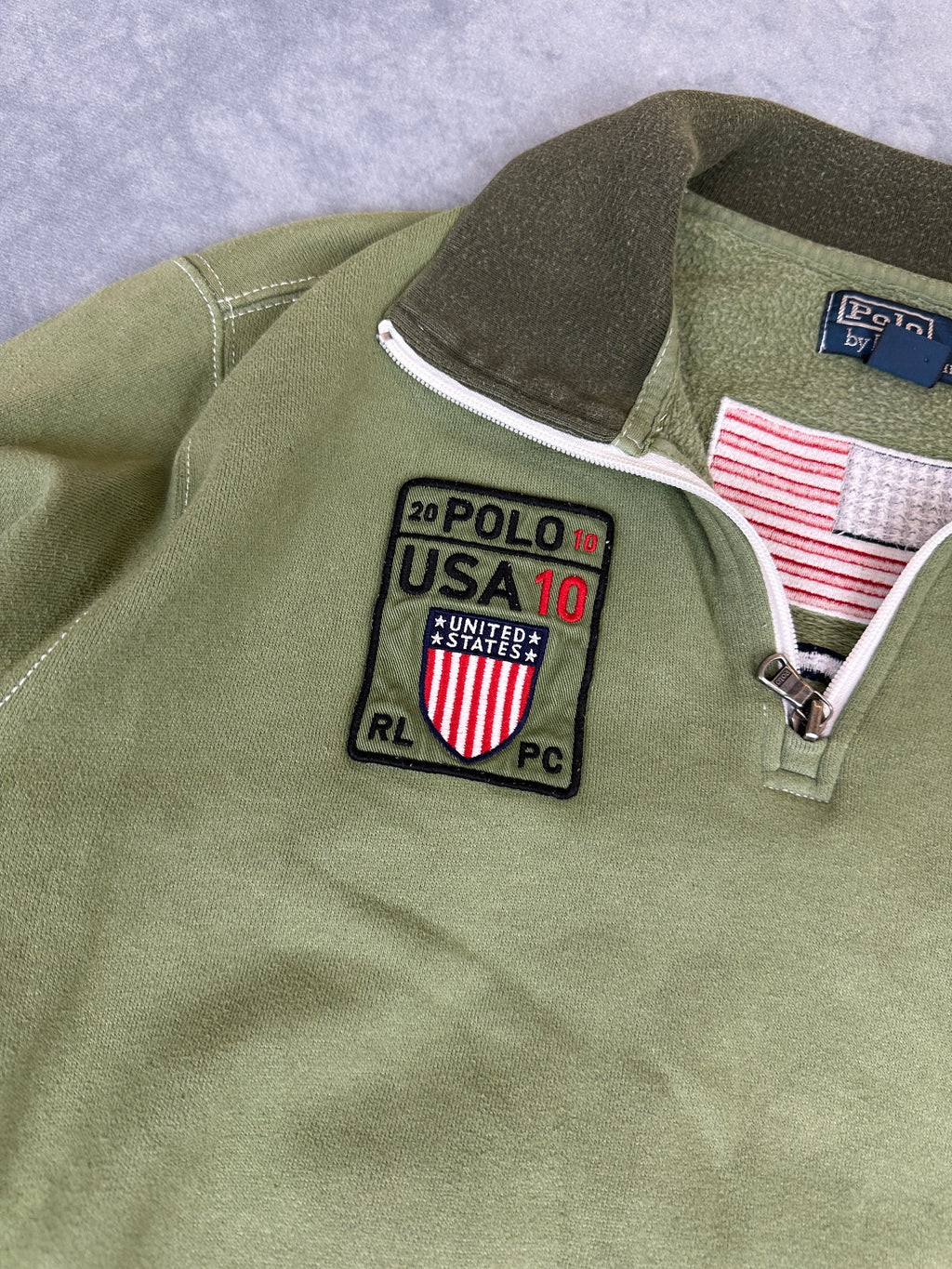 Vintage Ralph Lauren Half-Zip USA | L